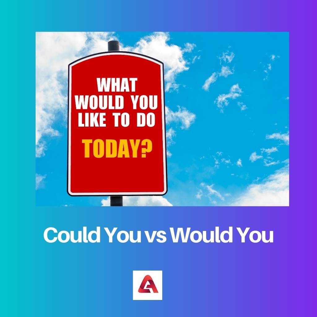 Could You vs Would You