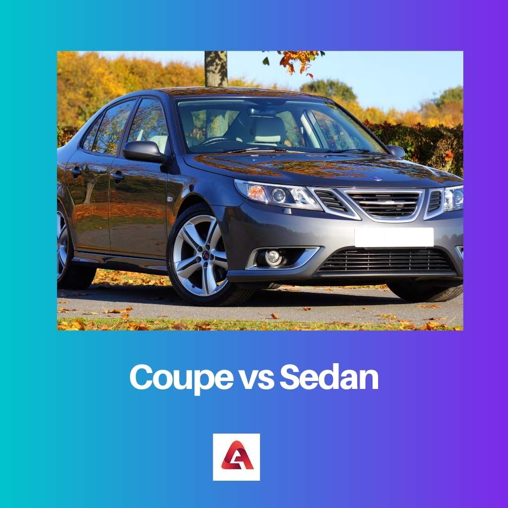 Coupe vs Sedan