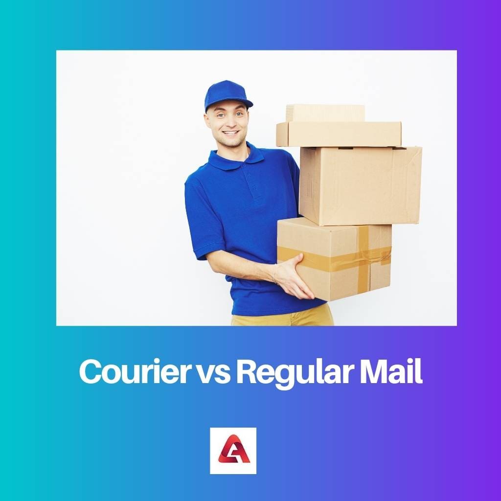 Courier vs Regular Mail