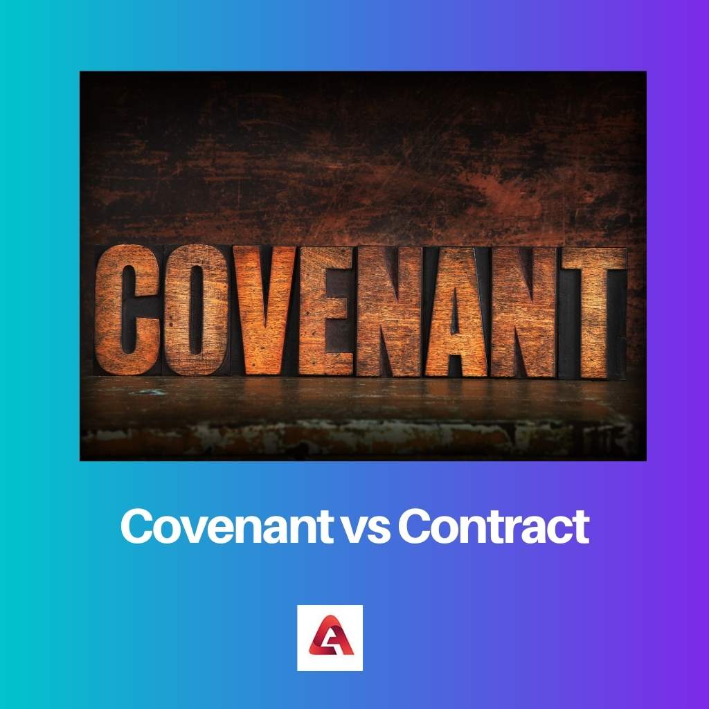 Covenant vs Contract 1