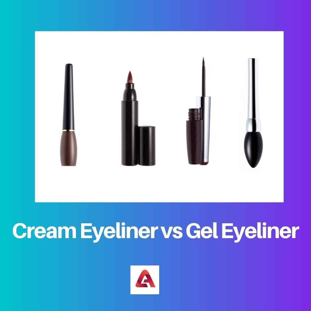 Cream Eyeliner vs Gel Eyeliner