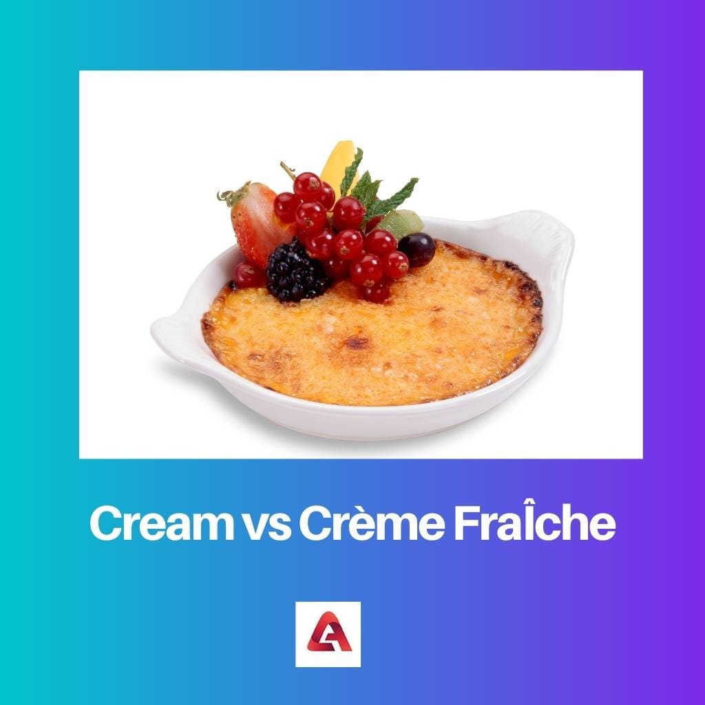 Cream vs Creme FraIche