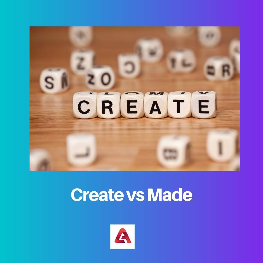 Create vs Made
