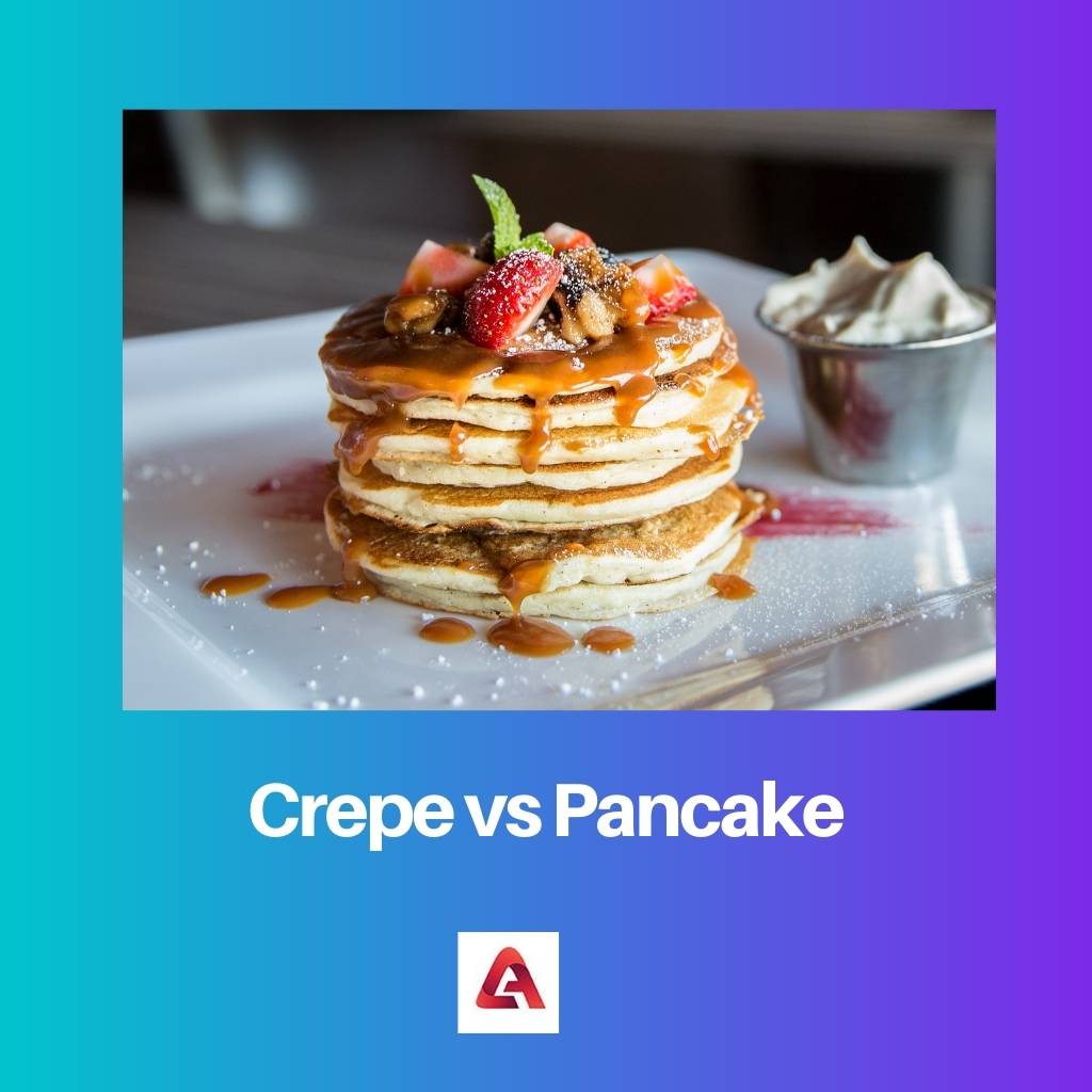 Crepe vs Pancake