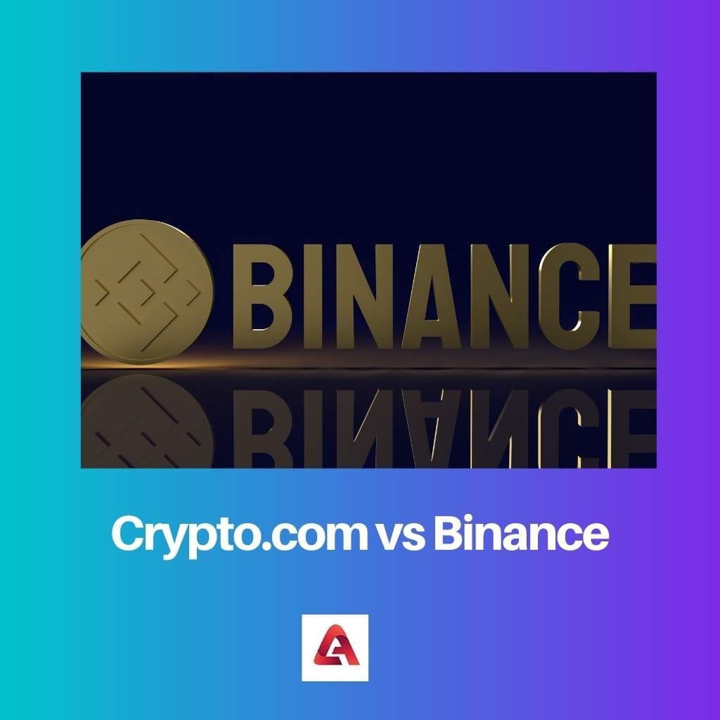 Crypto.com vs Binance