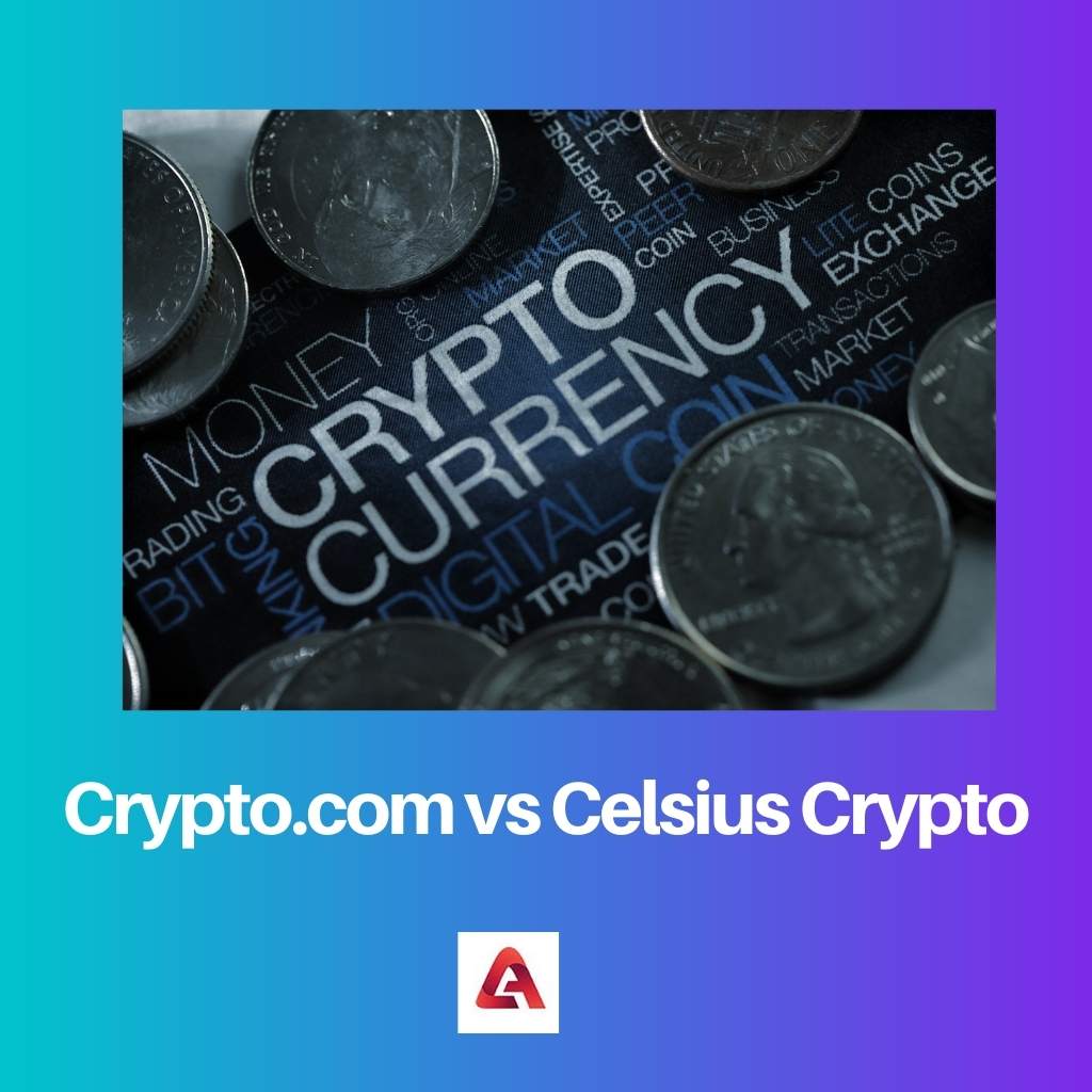 Crypto.com vs Celsius Crypto