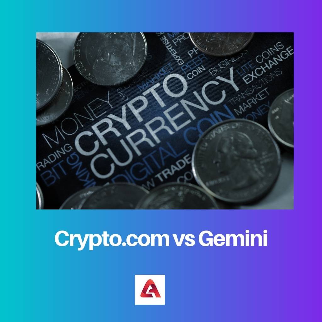 Crypto.com vs Gemini
