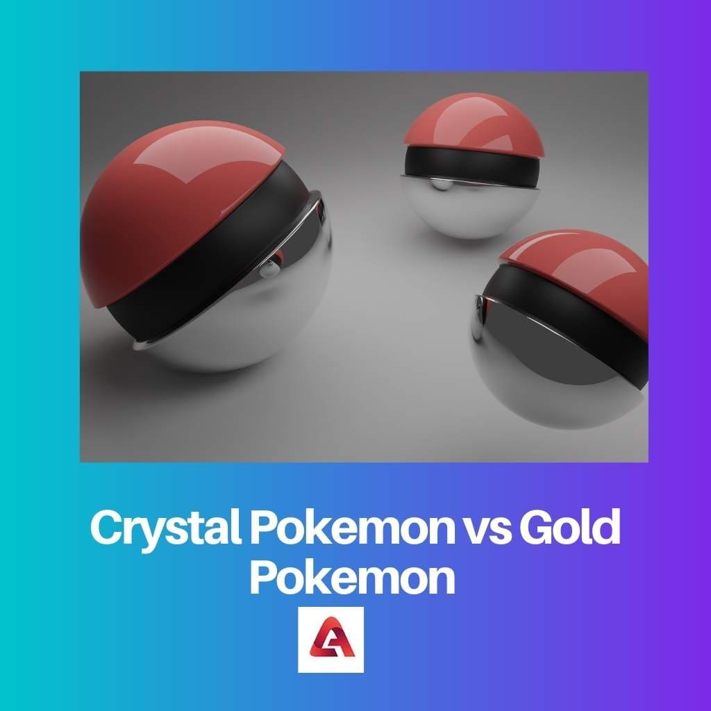 Crystal Pokemon vs Gold Pokemon
