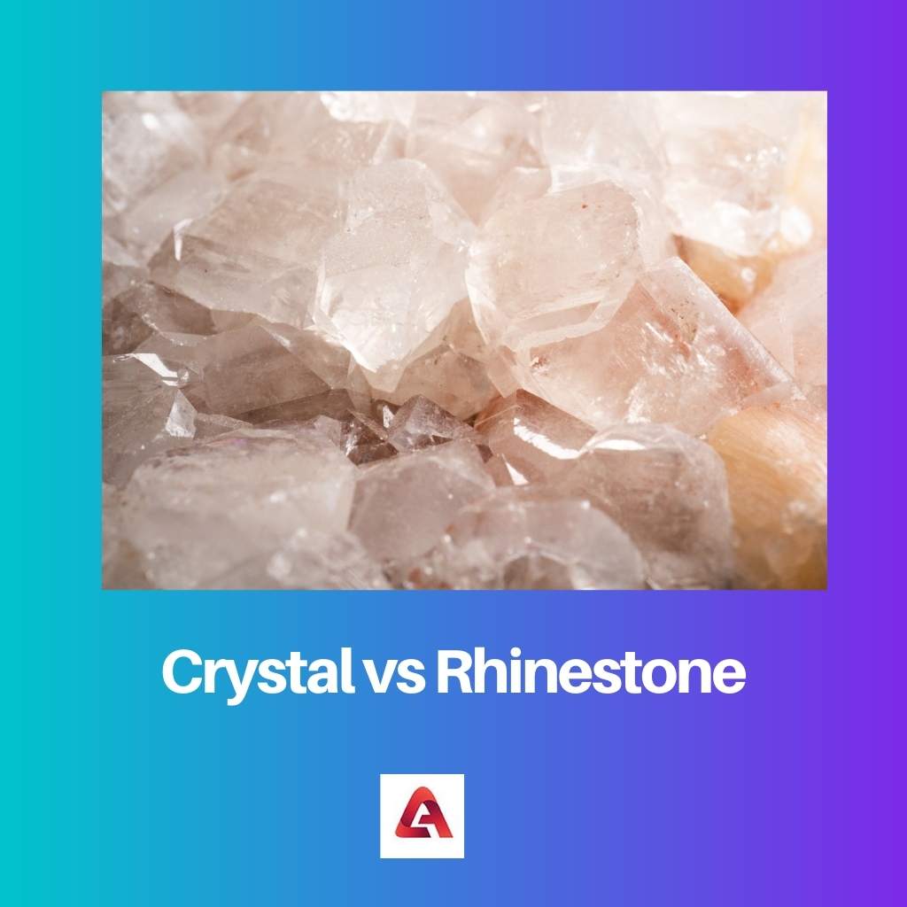 Crystal vs Rhinestone