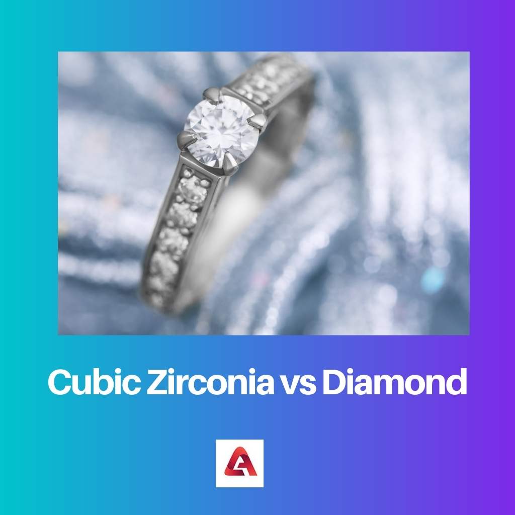 Cubic Zirconia vs Diamond