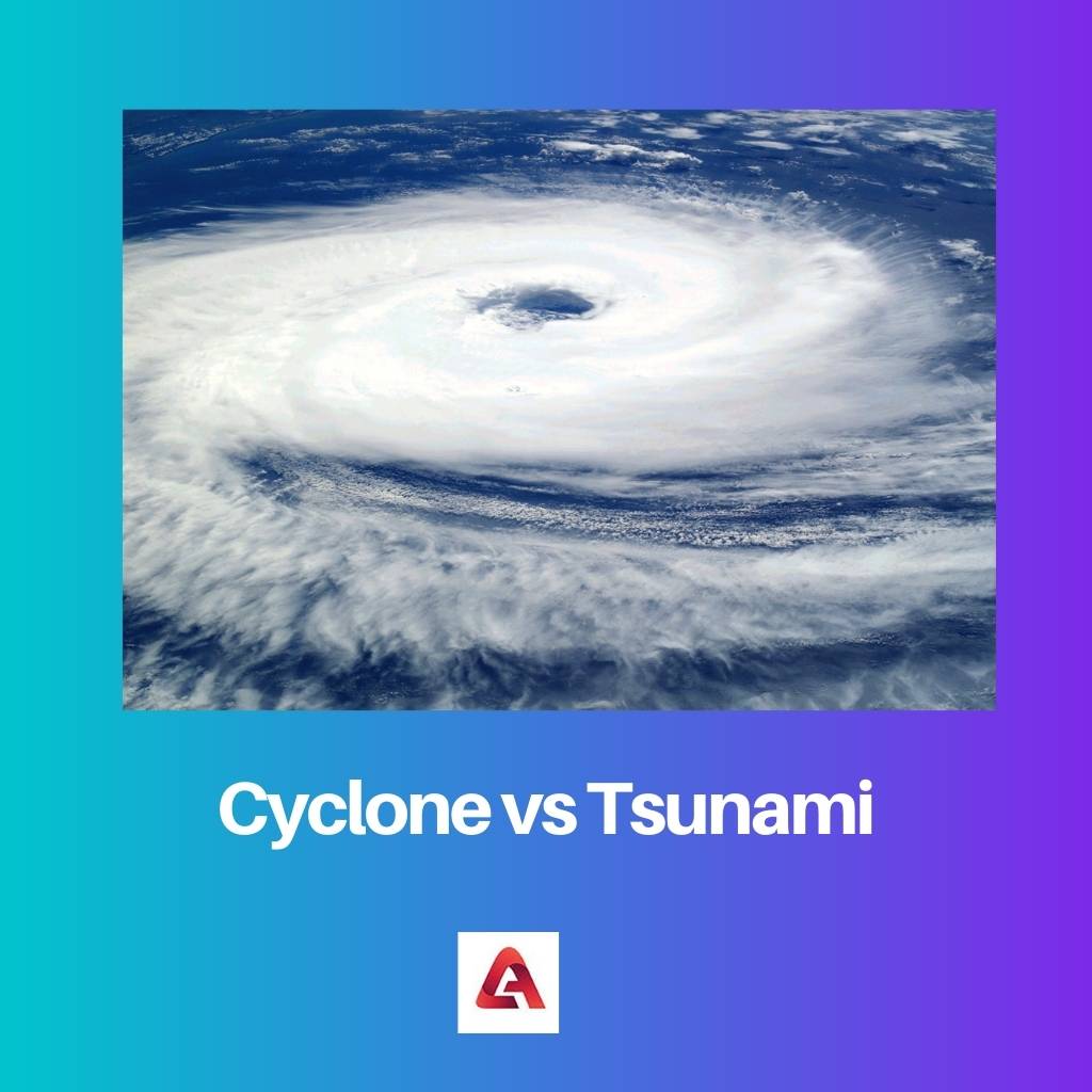 Cyclone vs Tsunami
