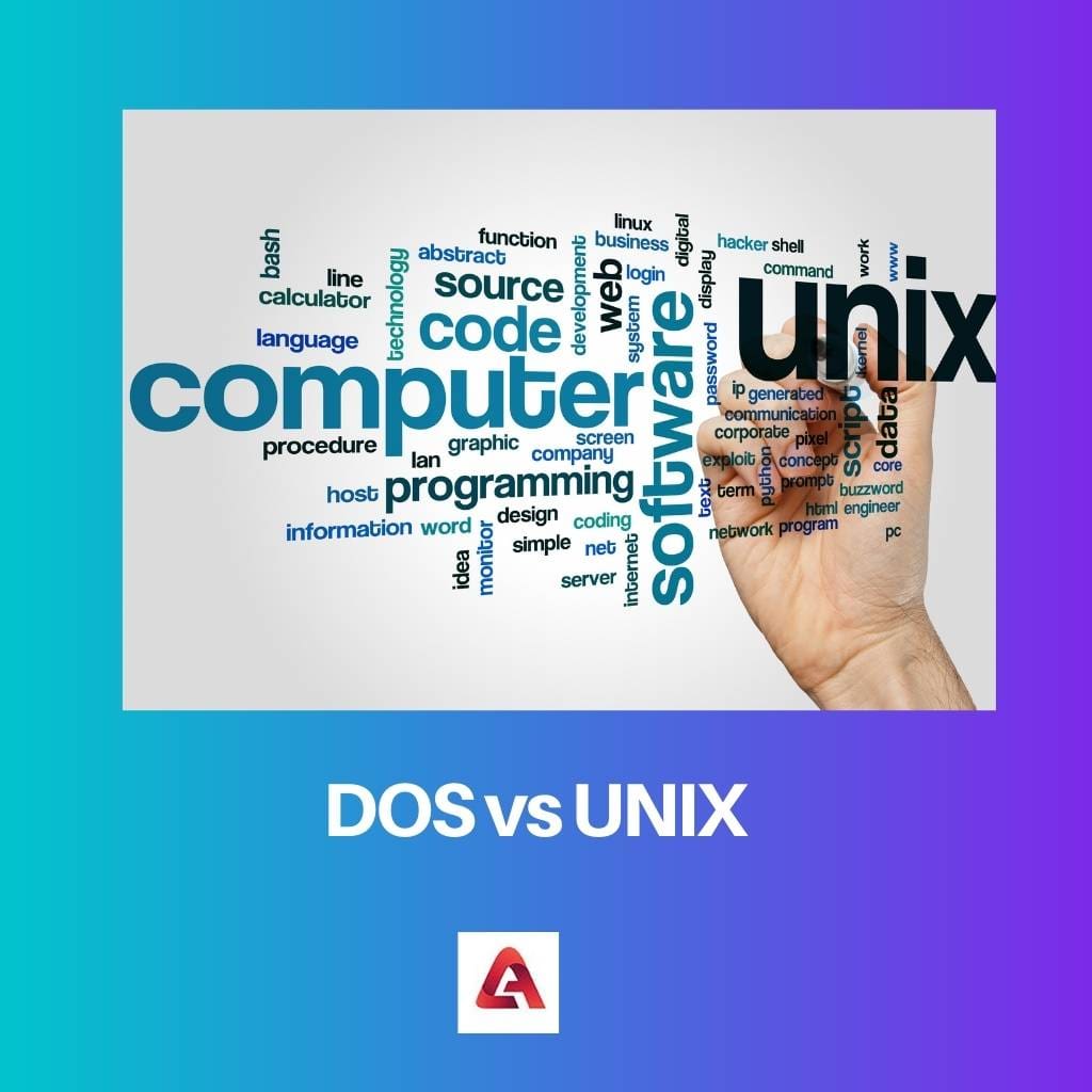 DOS vs UNIX