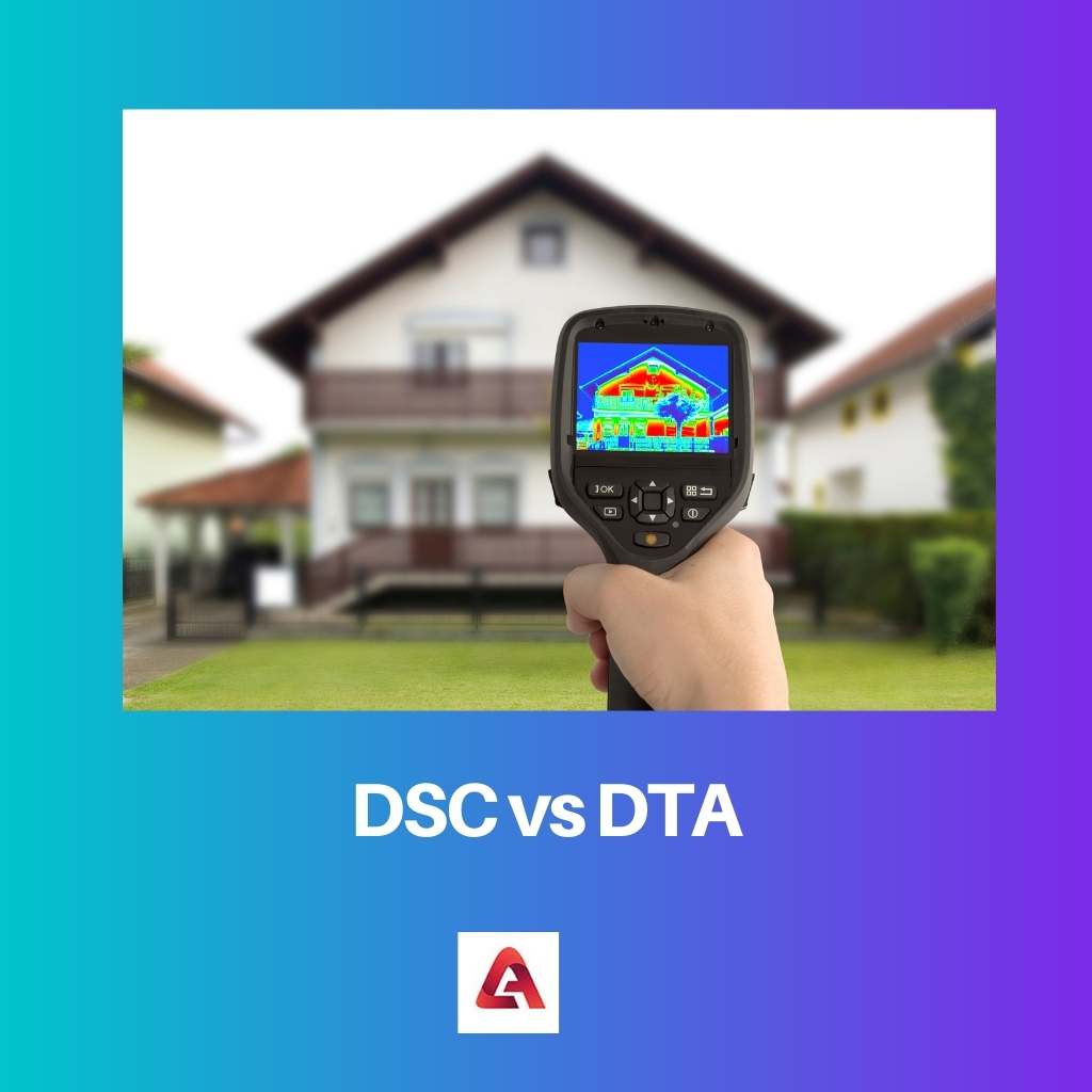 DSC vs DTA
