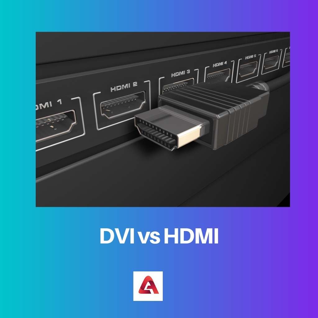 DVI vs HDMI
