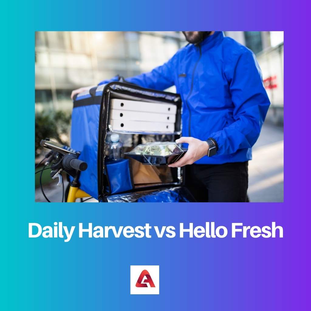 Daily Harvest vs Hello Fresh