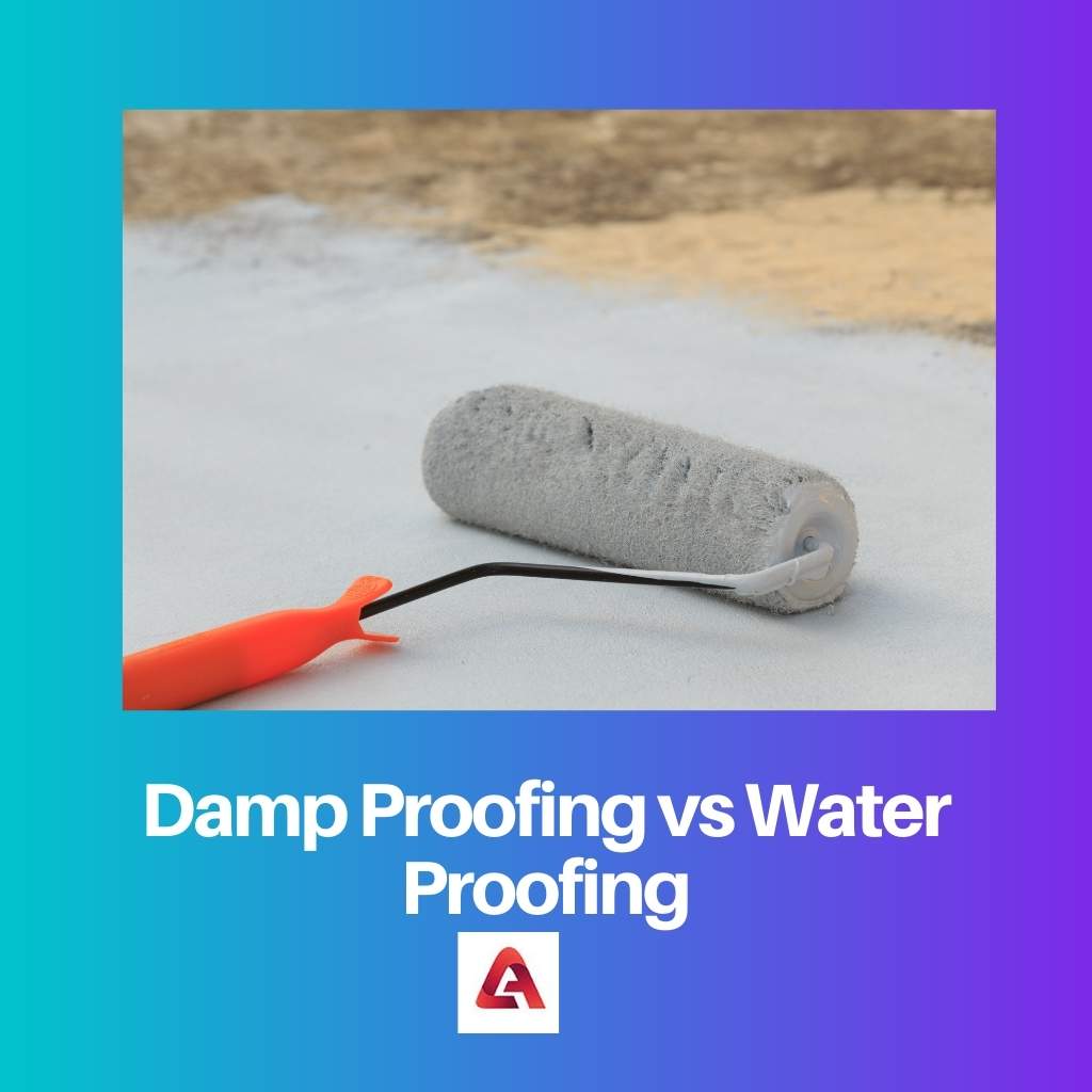 Damp Proofing vs Water Proofing