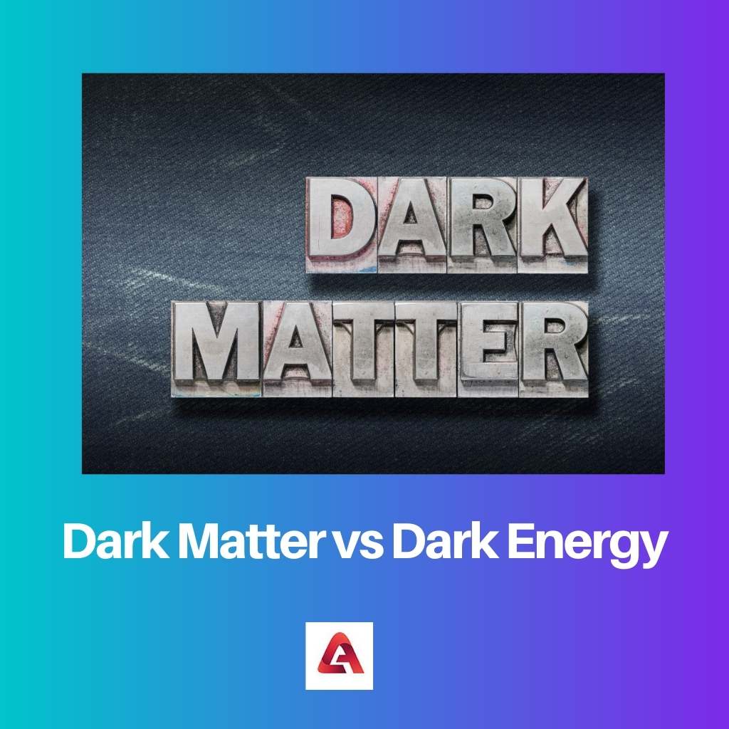 Dark Matter vs Dark Energy