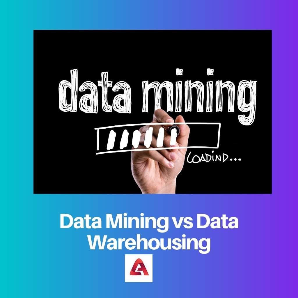 Data Mining vs Data Warehousing