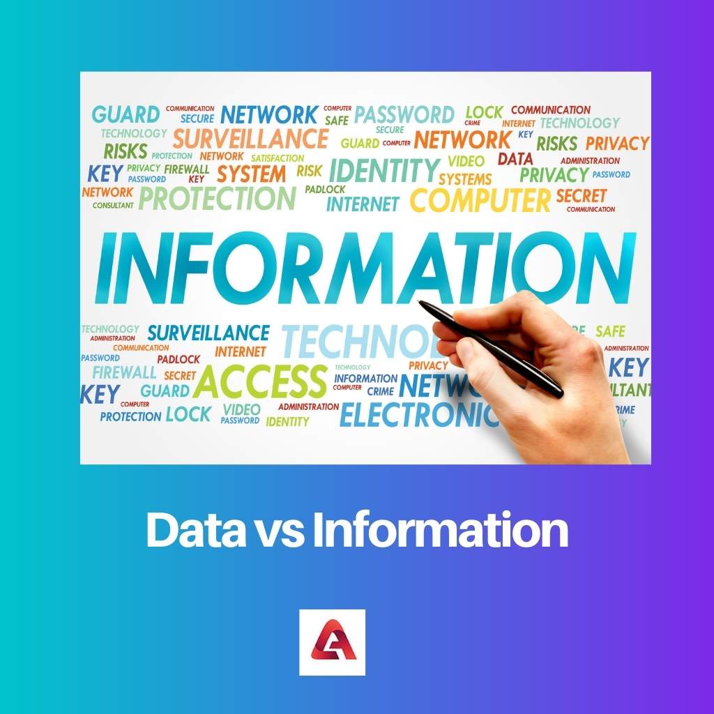 Data vs Information 1