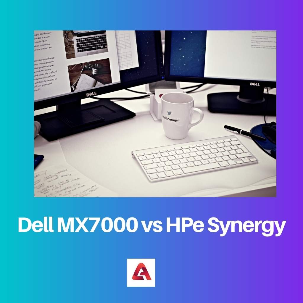 Dell MX7000 vs HPe Synergy