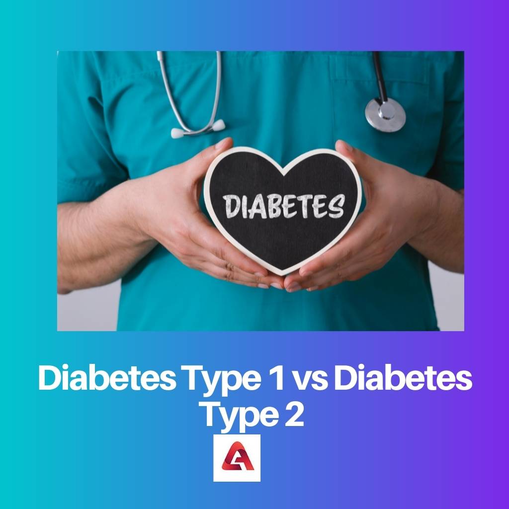 Diabetes Type 1 vs Diabetes Type 2