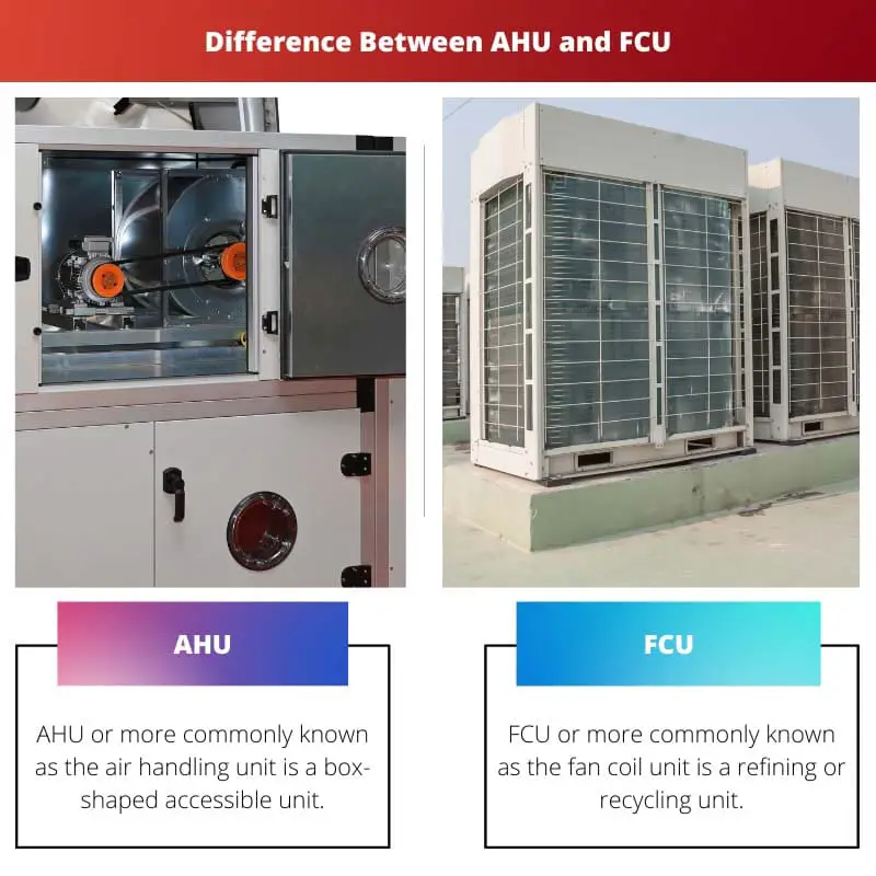 Difference Between AHU and FCU