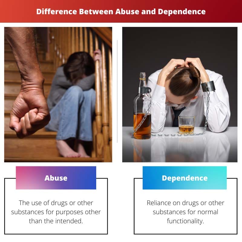 Difference Between Abuse and Dependence