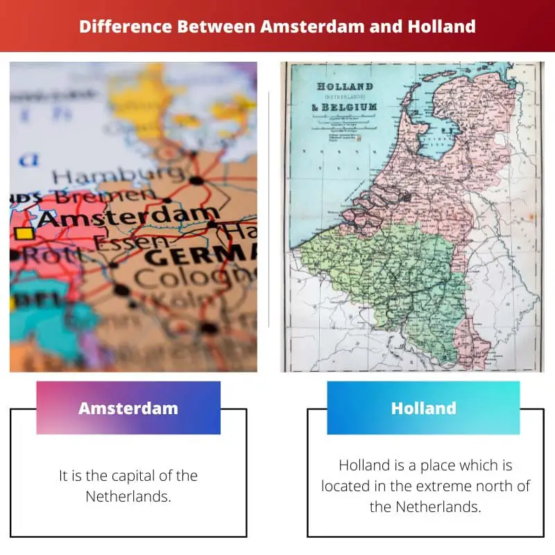 Difference Between Amsterdam and Holland