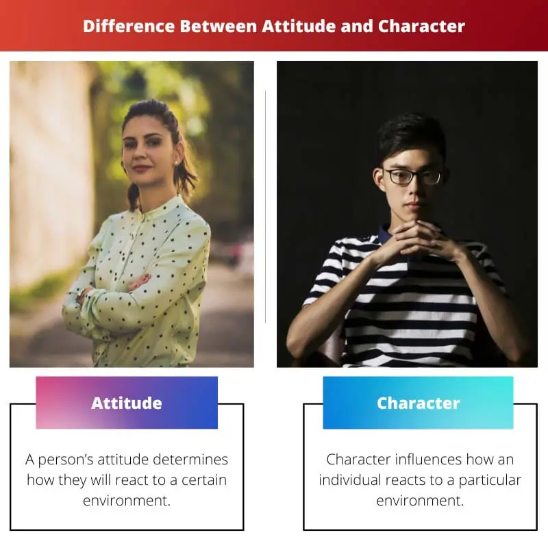 Difference Between Attitude and Character