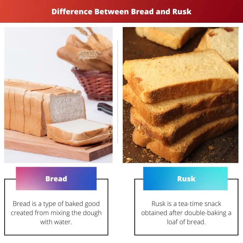 Difference Between Bread and Rusk