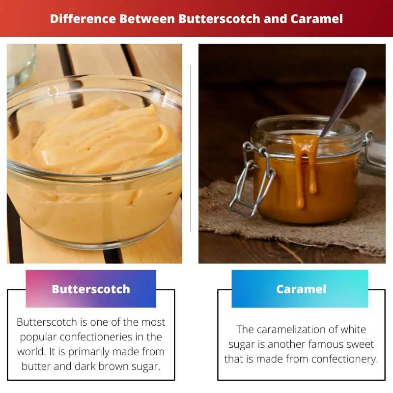Difference Between Butterscotch and Caramel