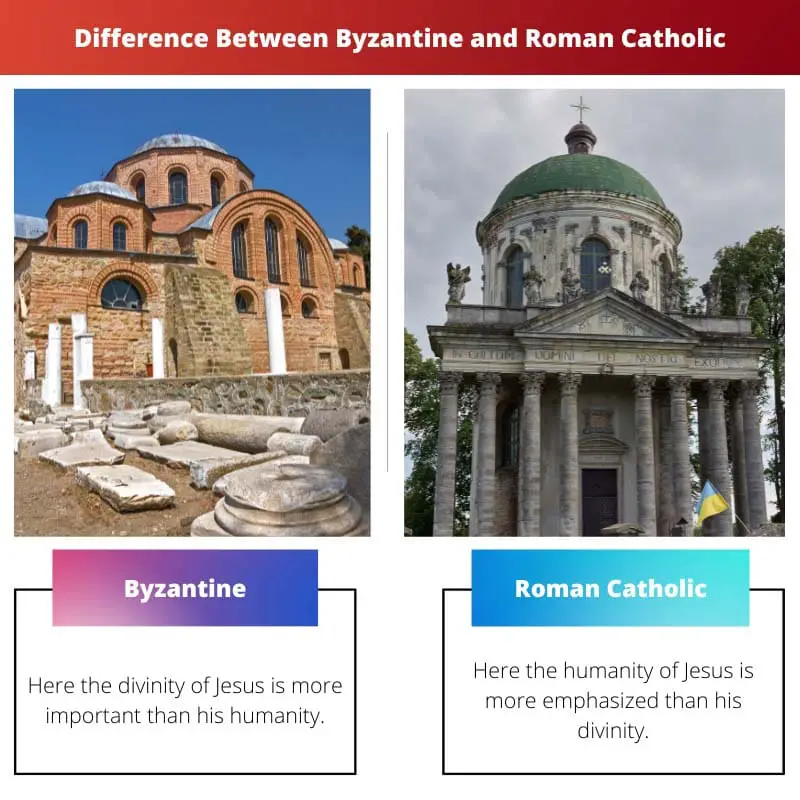 Difference Between Byzantine and Roman Catholic