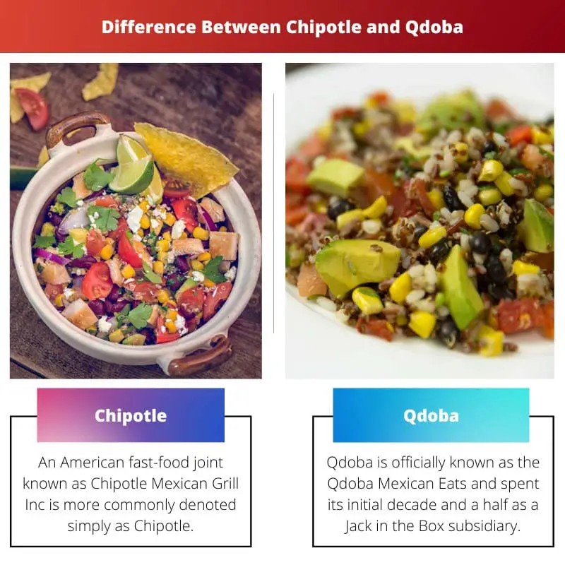Difference Between Chipotle and Qdoba