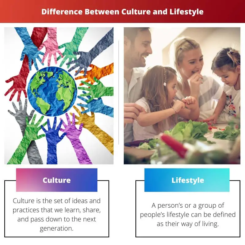 Difference Between Culture and Lifestyle