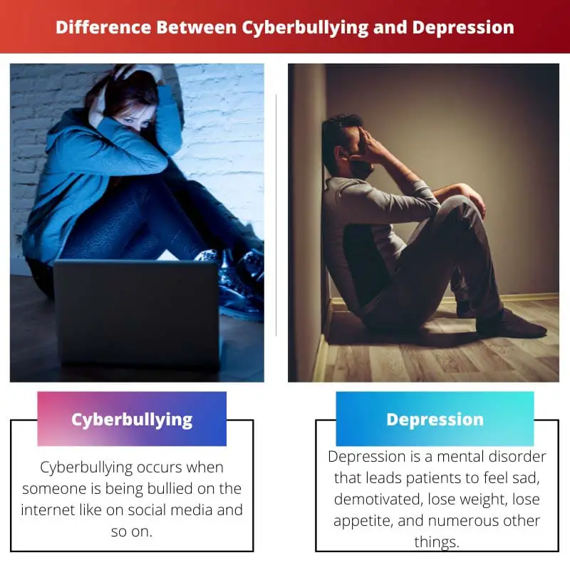 Difference Between Cyberbullying and Depression