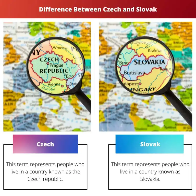 Difference Between Czech and Slovak