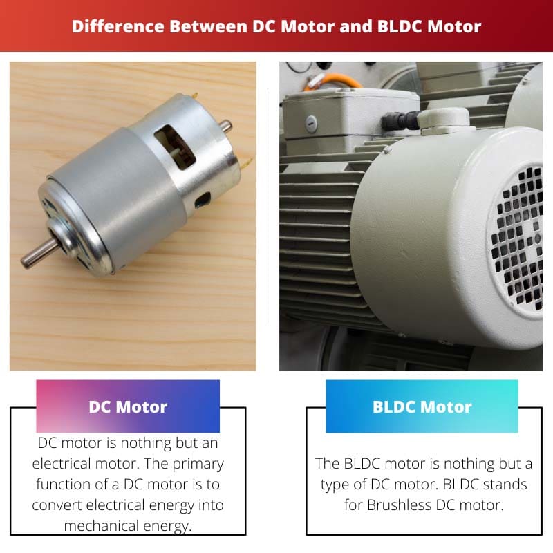 Difference Between DC Motor and BLDC Motor