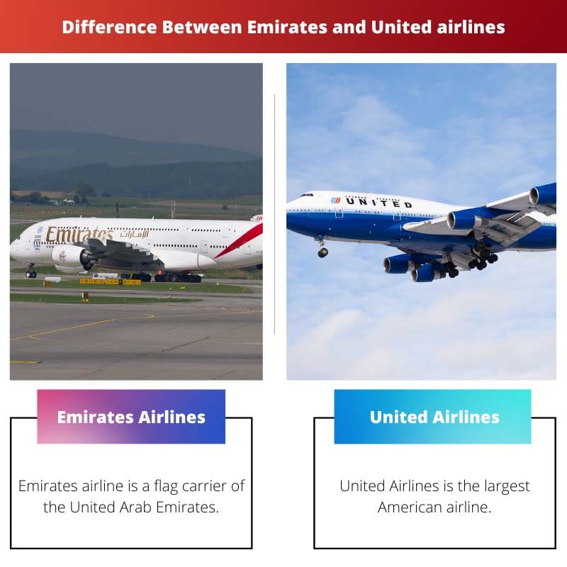 Difference Between Emirates and United airlines