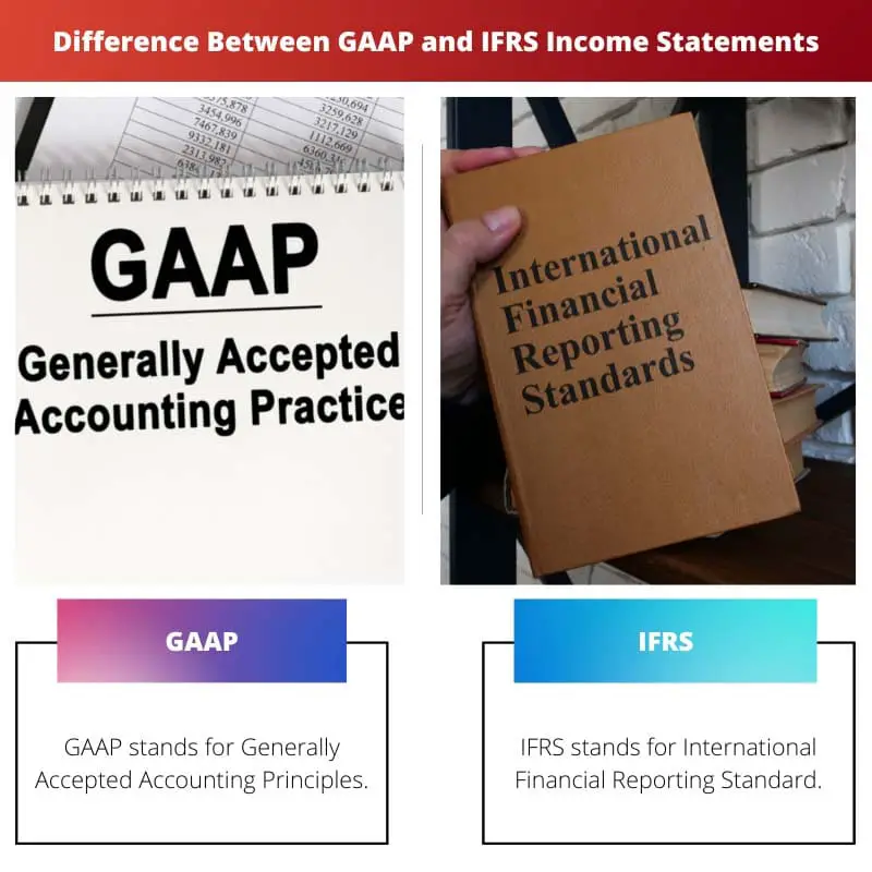 Difference Between GAAP and IFRS Income Statements