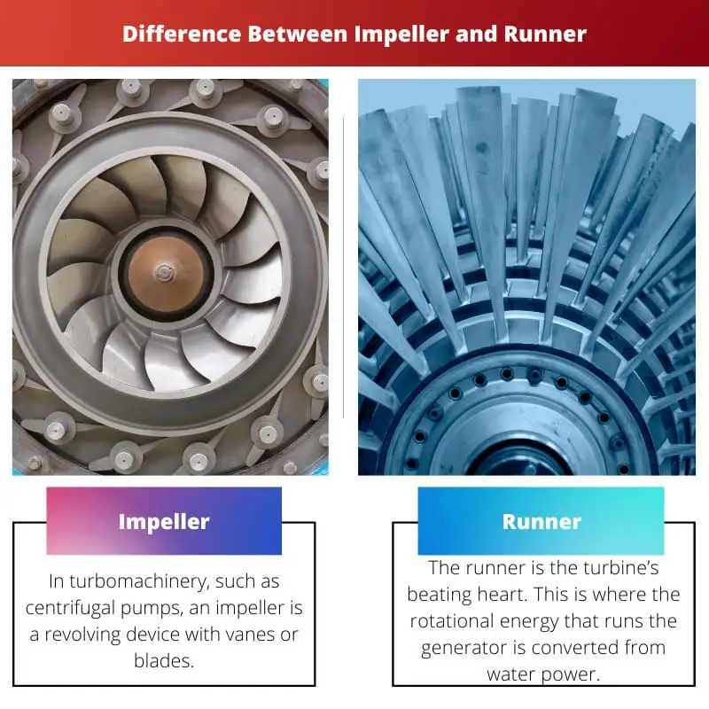 Difference Between Impeller and Runner