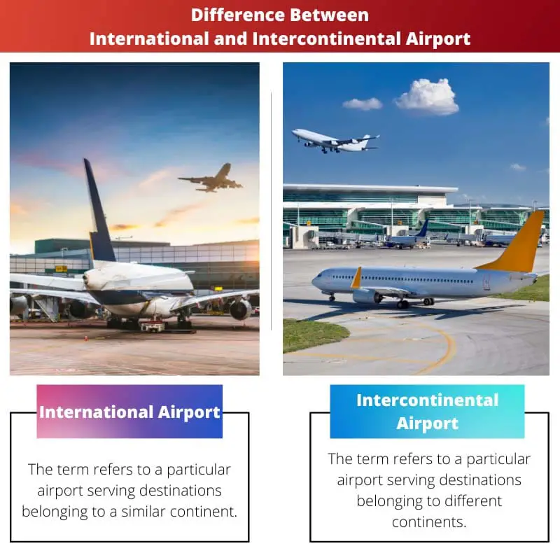 Difference Between International and Intercontinental Airport