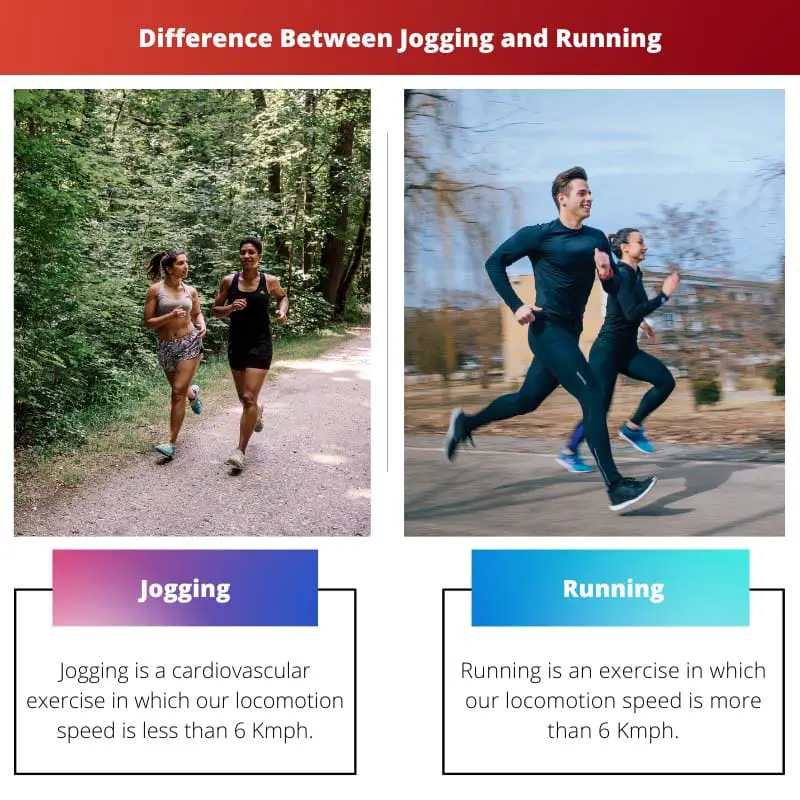 Difference Between Jogging and Running