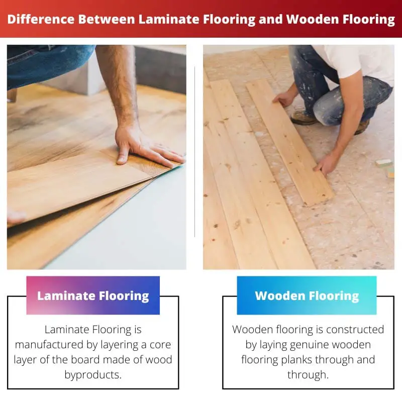 Difference Between Laminate Flooring and Wooden Flooring