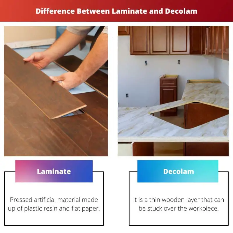 Difference Between Laminate and Decolam