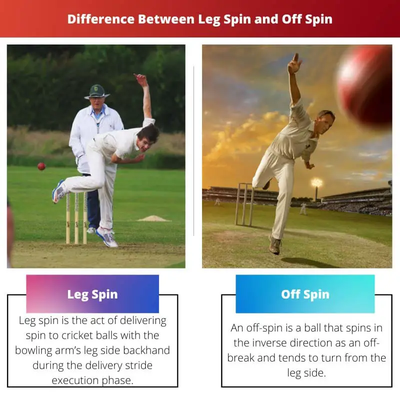 Difference Between Leg Spin and Off Spin
