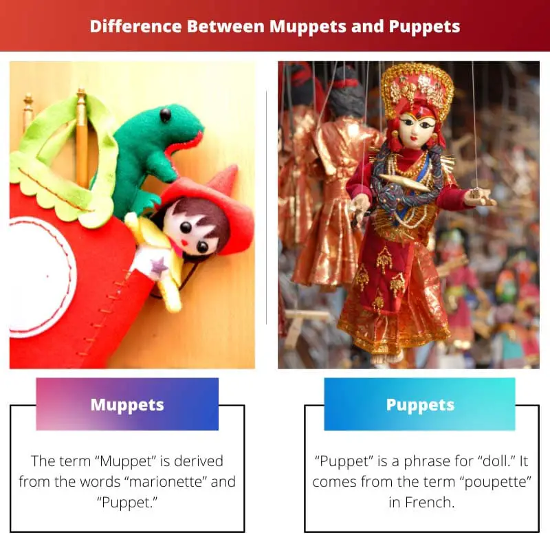 Difference Between Muppets and Puppets