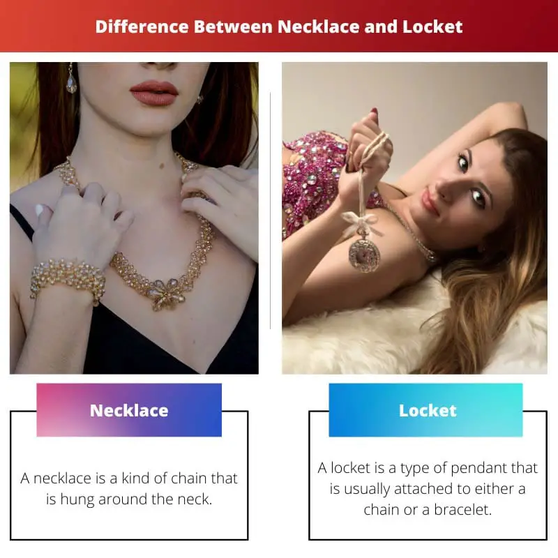 Difference Between Necklace and Locket