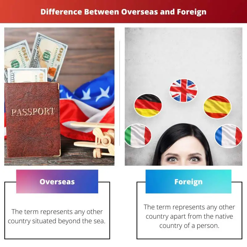 Difference Between Overseas and Foreign