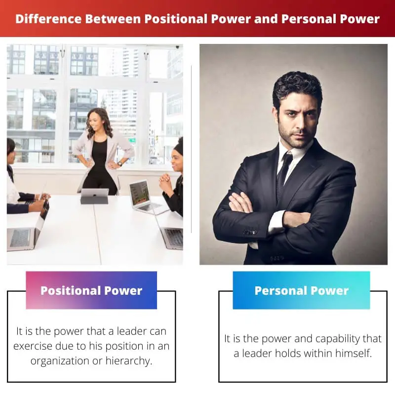 Difference Between Positional Power and Personal Power