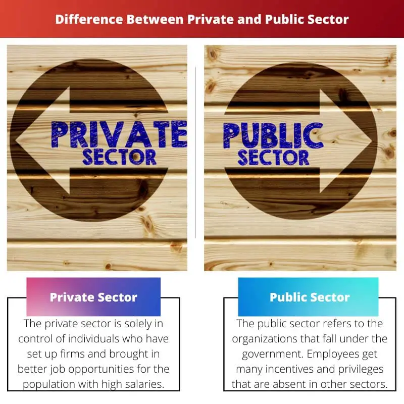 Difference Between Private and Public Sector